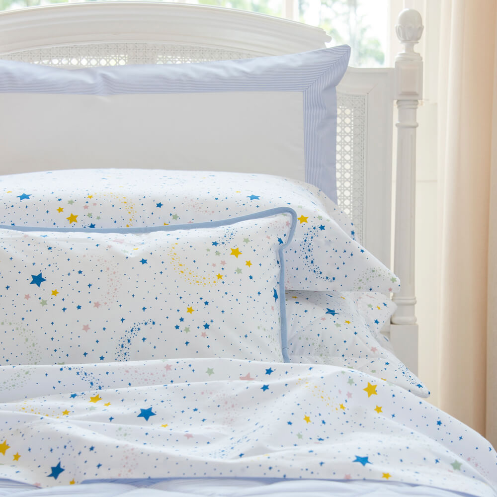 Capa de almofada dupla face coleção Estrelas em percal 200 fios - Imagem 2