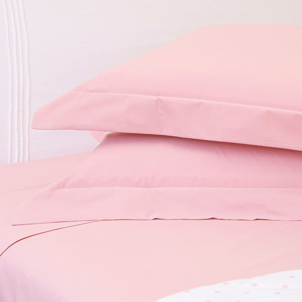 Jogo de lençol percal 200 fios liso - Imagem 2