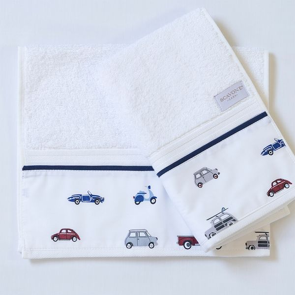 Toalha de Lavabo Carros 100% Algodão Fio Penteado - Imagem 2