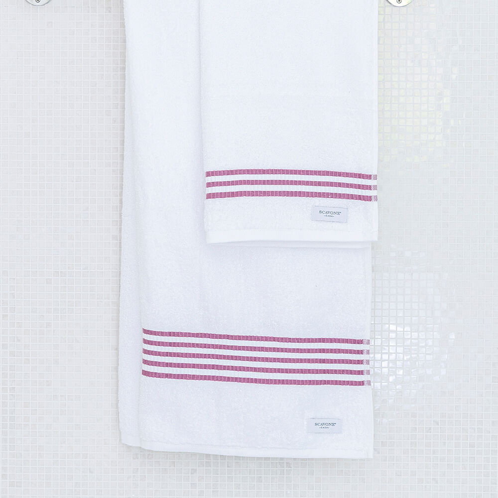 Kit banhão 02 peças fio penteado rosa - Imagem 2