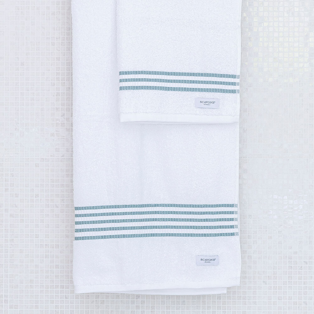 Kit banhão 02 peças fio penteado verde - Imagem 2