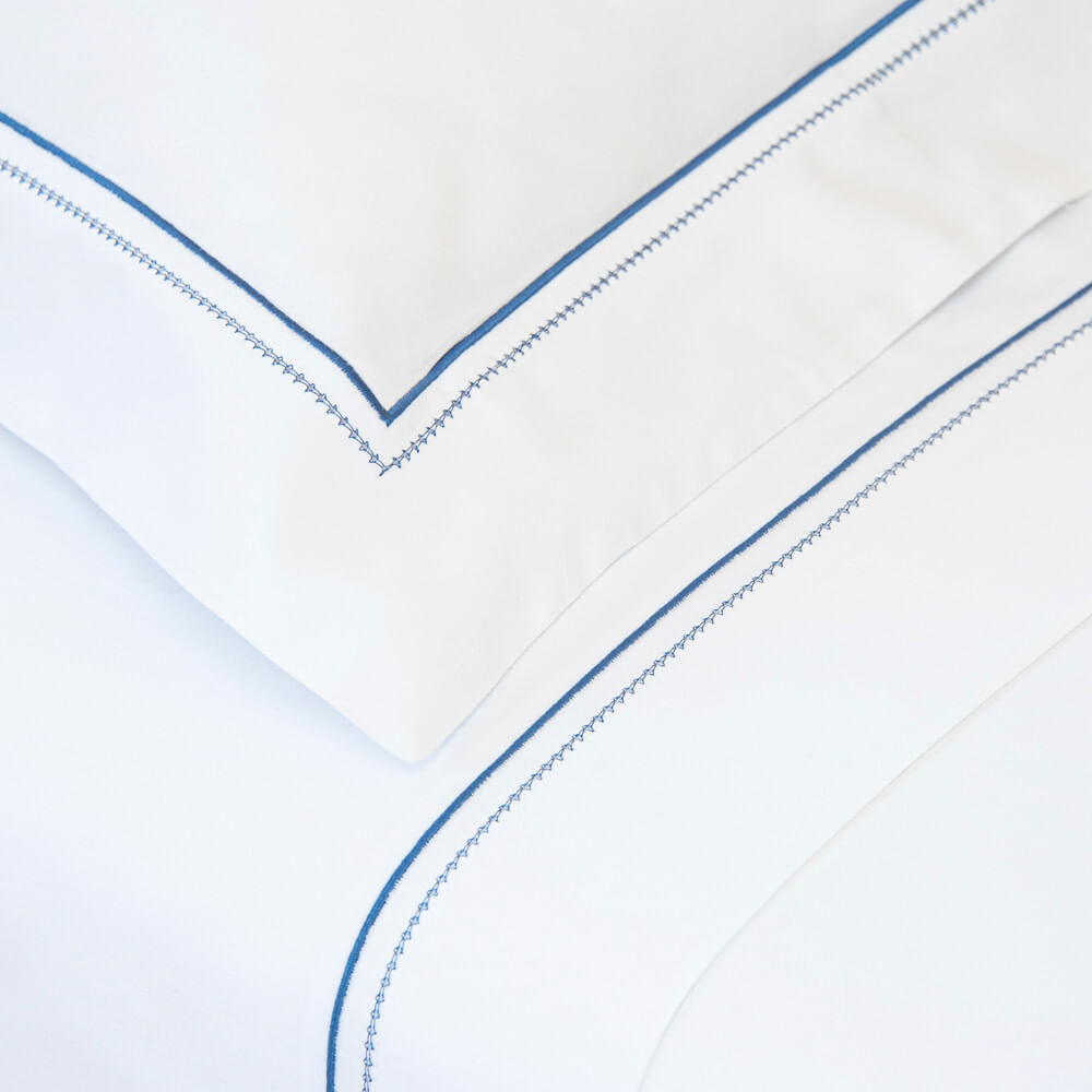 Jogo de lençol cetim 300 fios Capri liso - Imagem 2