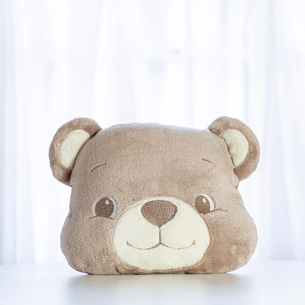 Almofada Fleece Ursinho - Imagem 1