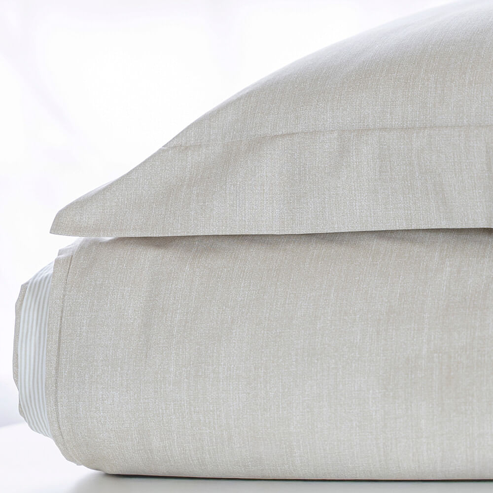 Duvet Dupla Face Percal 200 Fios Loft | Solteiro ao King | 100% Algodão | Scavone Casa - Imagem 1